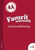 Favorit matematik 4A Lärarpaket - Tryckt bok + Digital lärarlicens 36 mån