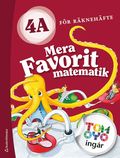 Mera Favorit matematik 4A fr rknehfte Elevpaket - Tryckt + Digitalt 36 mn