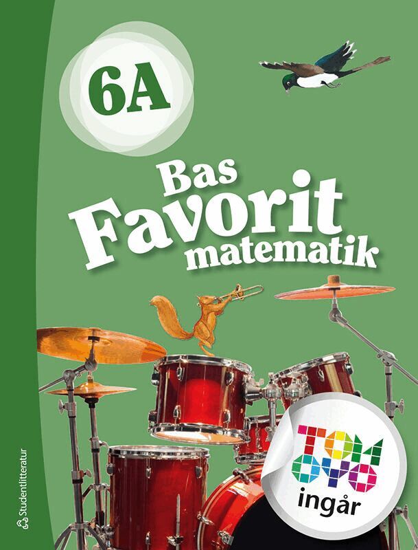 Jaana Karppinen, Jaana Ronkainen-Salminen, Päivi Kiviluoma, Timo Urpiola - Bas Favorit matematik 6A Elevpaket - Tryckt bok  + Digital elevlicens 12 mån, Hybridprodukt