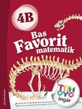 Bas Favorit matematik 4B Elevpaket - Tryckt bok  + Digital elevlicens 12 mn