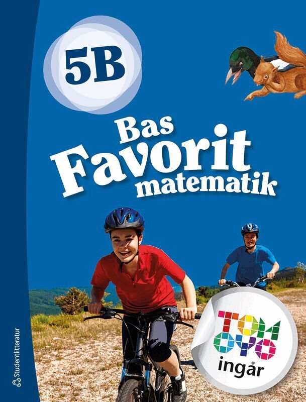 Jaana Karppinen, Jaana Ronkainen-Salminen, Päivi Kiviluoma, Timo Urpiola - Bas Favorit matematik 5B Elevpaket - Tryckt bok + Digital elevlicens 12 mån, Hybridprodukt