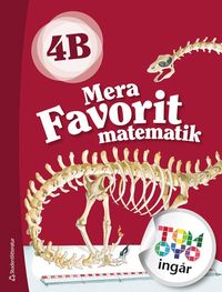 Mera Favorit matematik 4B Elevpaket - Tryckt bok  + Digital elevlicens 12 mn