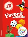 Favorit matematik 1B Elevpaket - Tryckt bok  + Digital elevlicens 12 mn