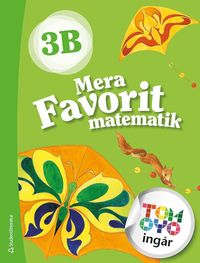 Mera Favorit matematik 3B Elevpaket - Tryckt bok  + Digital elevlicens 12 mn