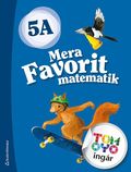 Mera Favorit matematik 5A Elevpaket - Tryckt bok  + Digital elevlicens 12 mn