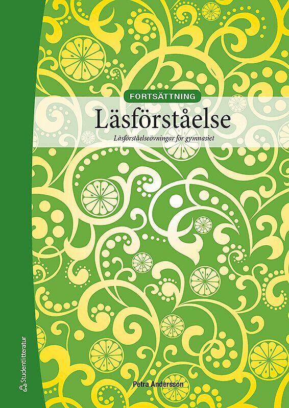 Petra Andersson - Läsförståelse Fortsättning Elevpaket - Tryckt bok + Digital elevlicens 12 mån - Läsförståelseövningar för gymnasiet, Hybridprodukt
