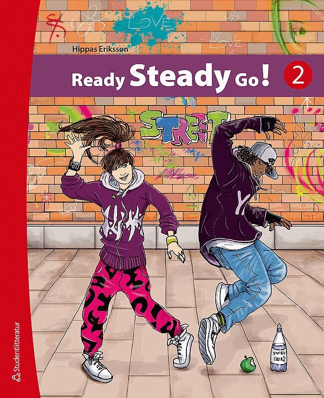 Hippas Eriksson - Ready Steady Go! 2 Elevpaket - Tryckt bok + Digital elevlicens 12 mån, Hybridprodukt