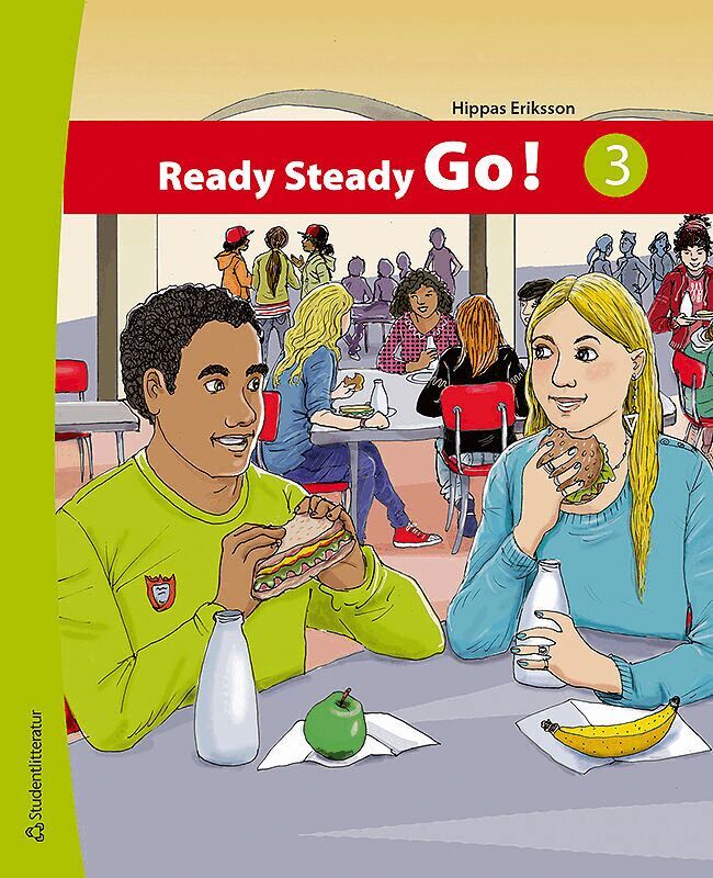 Hippas Eriksson - Ready Steady Go! 3 Elevpaket - Tryckt bok + Digital elevlicens 12 mån, Hybridprodukt
