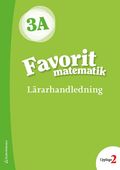 Favorit matematik 3A Lrarpaket - Tryckt bok + Digital lrarlicens 36 mn