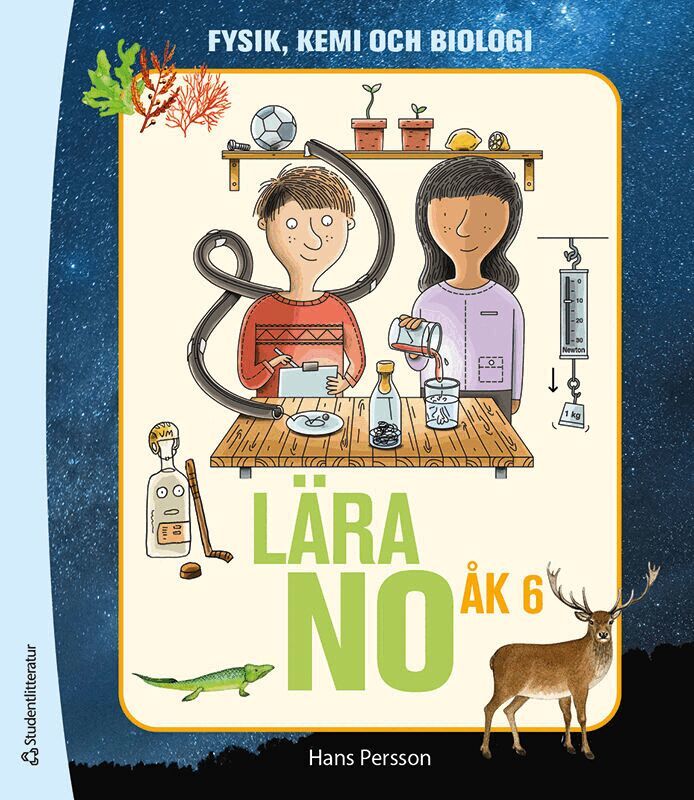 Hans Persson - Lära NO åk 6 Grundbok Elevpaket - Tryckt bok + Digital elevlicens 36 mån, Hybridprodukt
