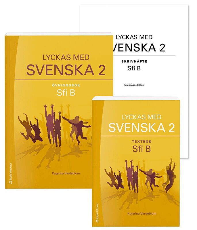 Katarina Vardeblom - Lyckas med svenska 2 Paket TB + ÖB Elevpaket - Tryckt + Digitalt 36 mån - Sfi B, Hybridprodukt
