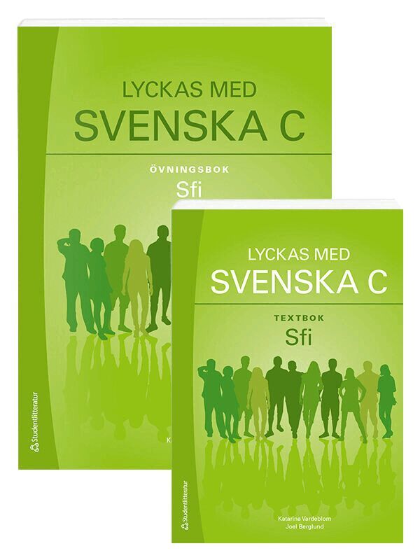 Katarina Vardeblom, Joel Berglund - Lyckas med svenska C Paket Textbok + Övningsbok - Tryckt - Digitalt 36 mån, Hybridprodukt