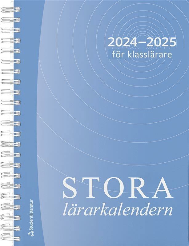 Stora klasslärarkalendern 2024/2025, Häftad