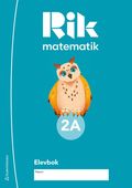 Rik matematik 2A Elevpaket - Tryckt bok + Digital elevlicens 12 mn