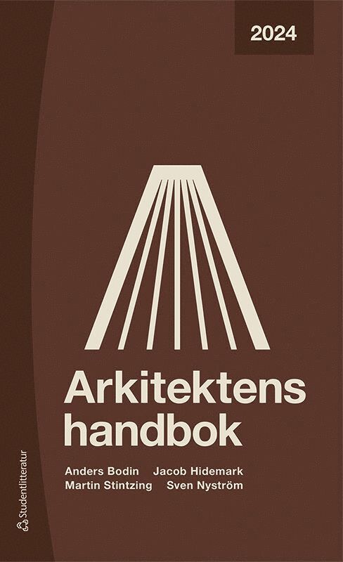 Anders Bodin, Jacob Hidemark, Martin Stintzing, Sven Nyström - Arkitektens handbok 2024, Kartonnage