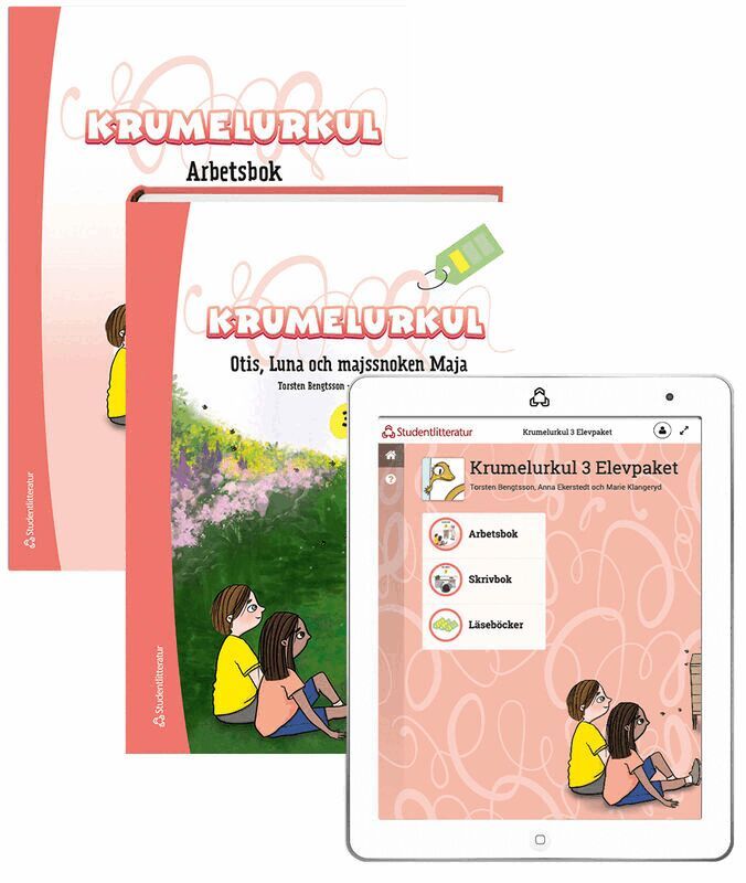 Torsten Bengtsson, Anna Ekerstedt, Marie Klangeryd - Krumelurkul 3 Läsa lätt Elevpaket - Tryckt bok + Digital elevlicens 12 mån, Hybridprodukt