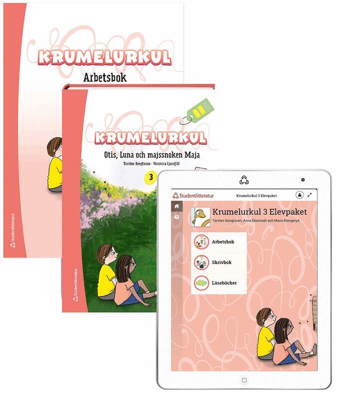 Torsten Bengtsson, Anna Ekerstedt, Marie Klangeryd - Krumelurkul 3 Läsa mera Elevpaket - Tryckt bok + Digital elevlicens 12 mån, Hybridprodukt