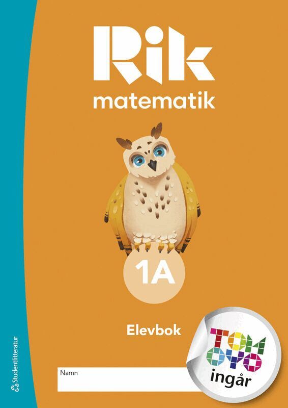 Andreas Ryve Lund, Manuel Tenser, Patrik Gustafsson, Hillevi Gavel, Fredrik Blomqvist, Jannika Lindvall - Rik matematik 1A Elevpaket - Tryckt bok + Digital elevlicens 12 mån, Hybridprodukt