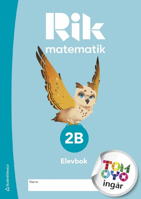 Andreas Ryve Lund, Manuel Tenser, Patrik Gustafsson, Hillevi Gavel, Fredrik Blomqvist, Jannika Lindvall - Rik matematik 2B Elevpaket Tryckt bok + Digital elevlicens 12 mån, Hybridprodukt