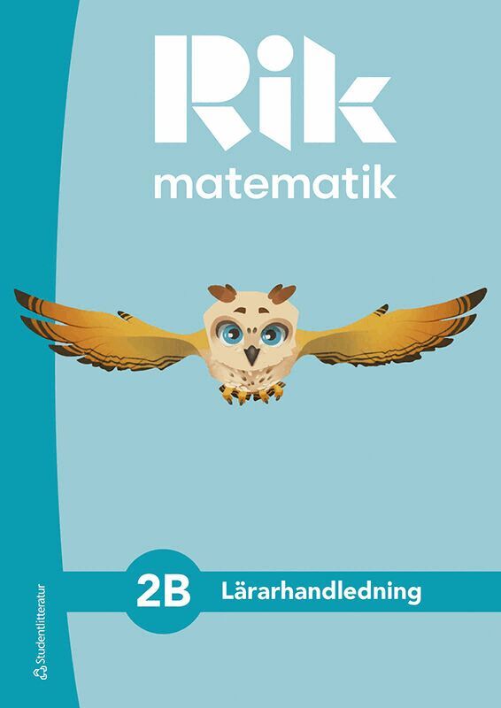 Andreas Ryve Lund, Manuel Tenser, Patrik Gustafsson, Hillevi Gavel, Fredrik Blomqvist, Jannika Lindvall - Rik matematik 2B Lärarpaket - Tryckt bok + Digital lärarlicens 36 mån, Hybridprodukt