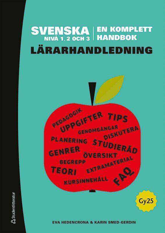 Karin Smed-Gerdin, Eva Hedencrona - Svenska nivå 1, 2 och 3 Lärarpaket - Tryckt bok + Digital lärarlicens 36 mån, Hybridprodukt