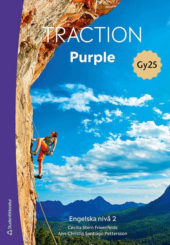 Cecilia Stern Frisenfelds, Ann-Christin Santiago Pettersson - Traction Purple Engelska Nivå 2 Elevpaket - Tryckt bok + Digital elevlic 36 mån, Hybridprodukt