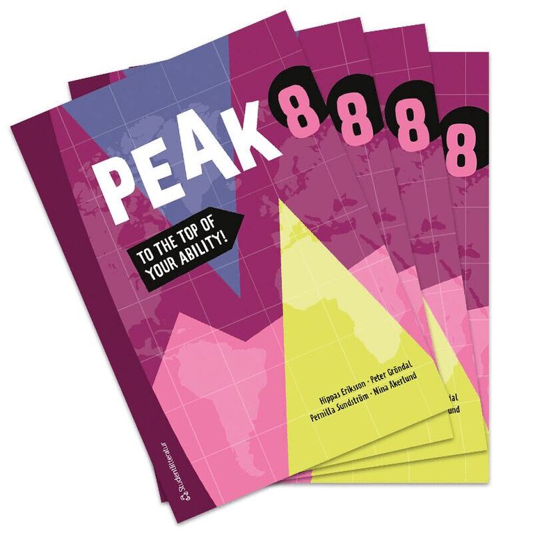 Hippas Eriksson, Peter Gröndal, Pernilla Sundström, Catharina Åkerlund - Peak 8 Klasspaket - Tryckta böcker + Digital elevlicens 12 mån 30 elever, Hybridprodukt