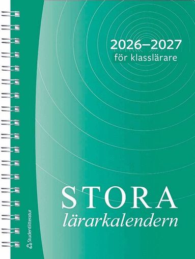 Stora klasslärarkalendern 2026/2027, Häftad