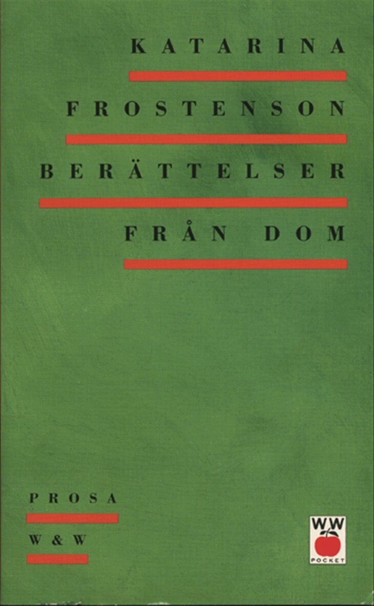 Katarina Frostenson - Berättelser från dom, Pocket