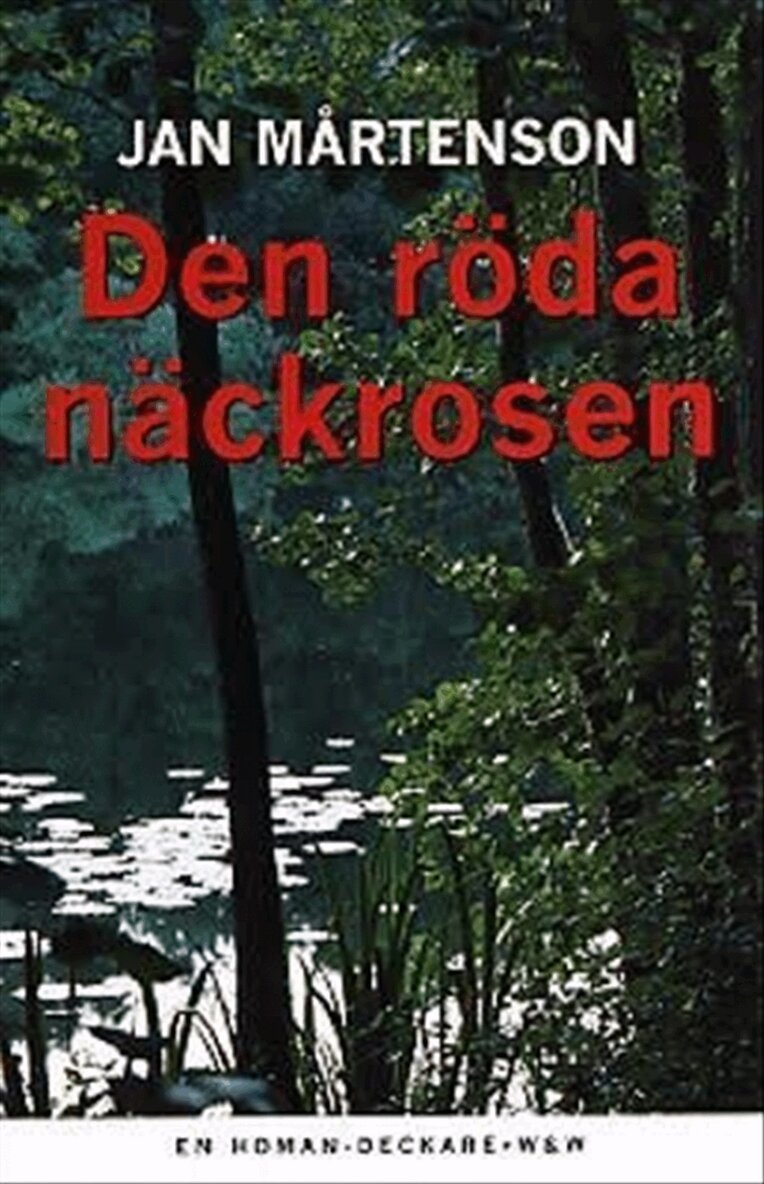 Jan Mårtenson - Den röda näckrosen, Kartonnage