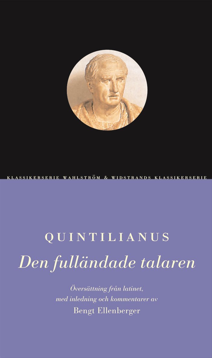 Quintilianus - Den fulländade talaren, Inbunden