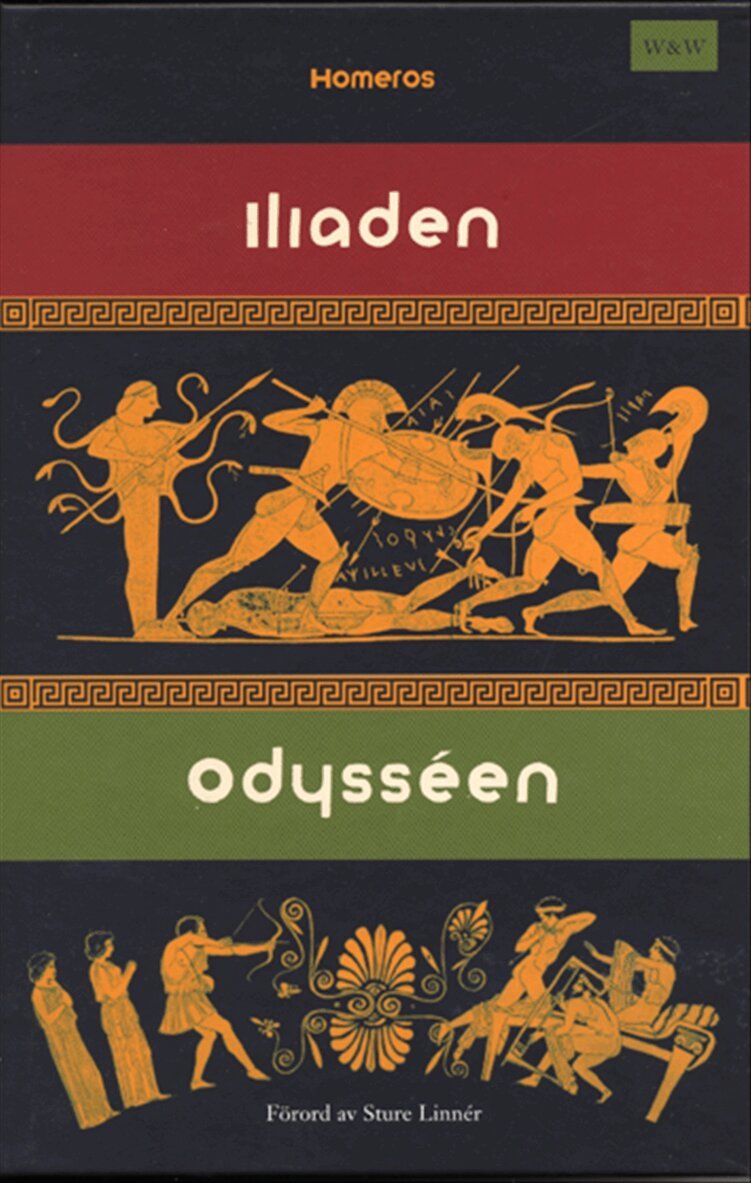 Homeros - Iliaden & Odysséen, Kartonnage
