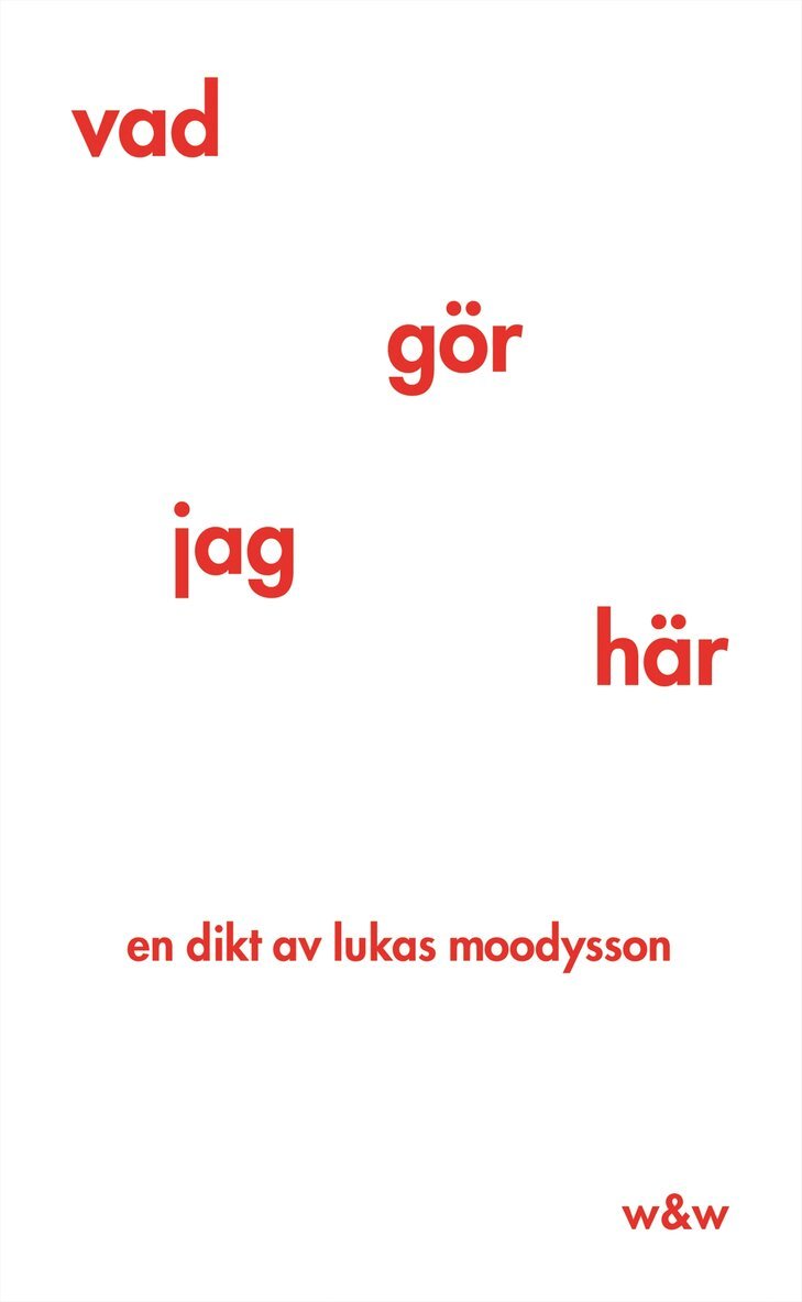 Lukas Moodysson - Vad gör jag här, Pocket