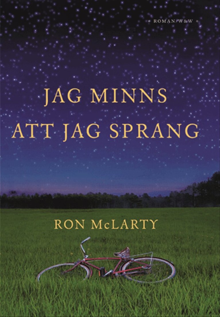 Ron McLarty - Jag minns att jag sprang, Inbunden