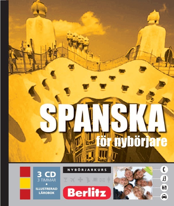 Spanska för nybörjare, språkkurs : Språkkurs med 3 CD, Häftad