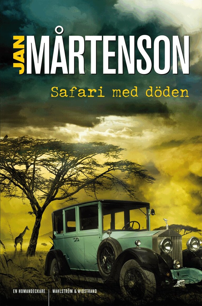Jan Mårtenson - Safari med döden, Inbunden