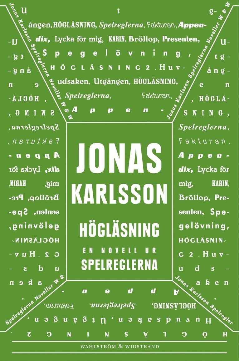 Jonas Karlsson - Högläsning: En novell ur Spelreglerna, E-bok