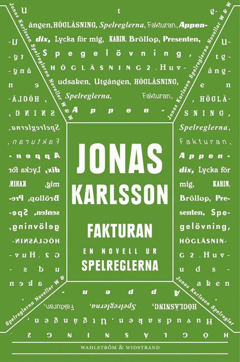 Jonas Karlsson - Fakturan: En novell ur Spelreglerna, E-bok