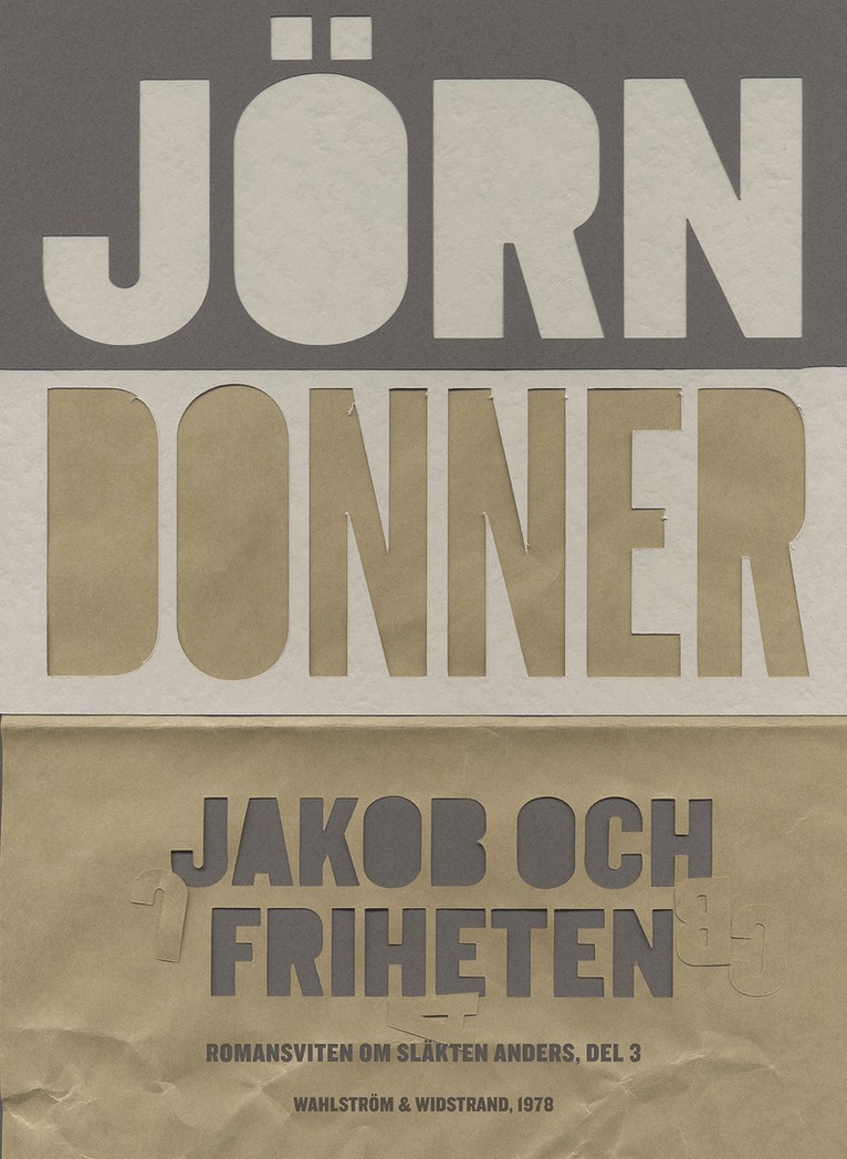 Jörn Donner - Jakob och friheten, E-bok