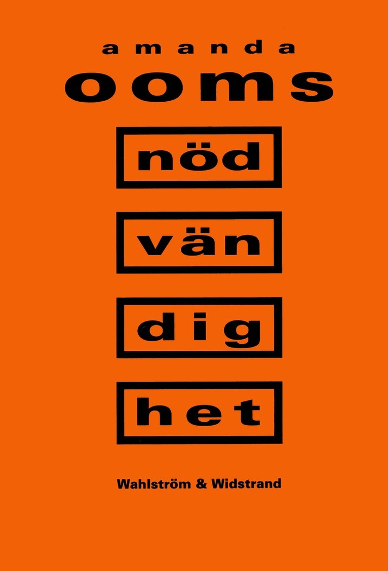 Amanda Ooms - Nödvändighet, E-bok