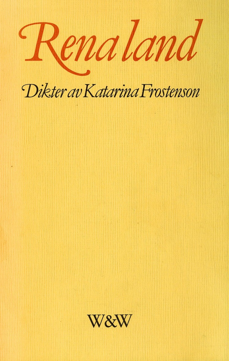 Katarina Frostenson - Rena land : dikter, E-bok