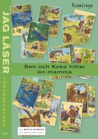 e-Bok Jag läser   förskoleklass   Ben och Koko hittar en mamma   en pusselsaga