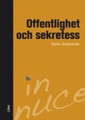 Stefan Zetterström - Offentlighet och sekretess, Häftad