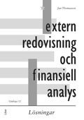 e-Bok Extern redovisning och finansiell analys  lösningar