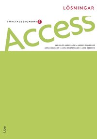 e-Bok Access 1, Lösningar