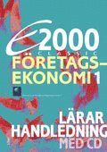 e-Bok E2000 Classic Företagsekonomi 1 Lärarhandleding+CD