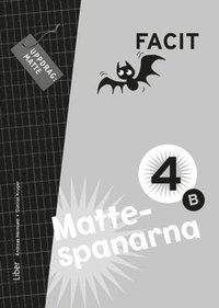 e-Bok Mattespanarna 4B Facit