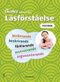 e-Bok Bums Läsförståelse åk 6 texter