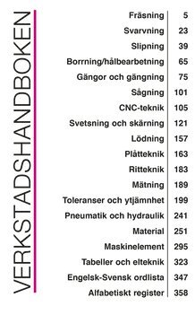 Nils-Olof Eriksson, Bo Karlsson Verkstadshandboken