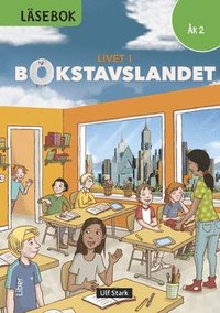 e-Bok Livet i Bokstavslandet Läsebok åk 2 nivå grön